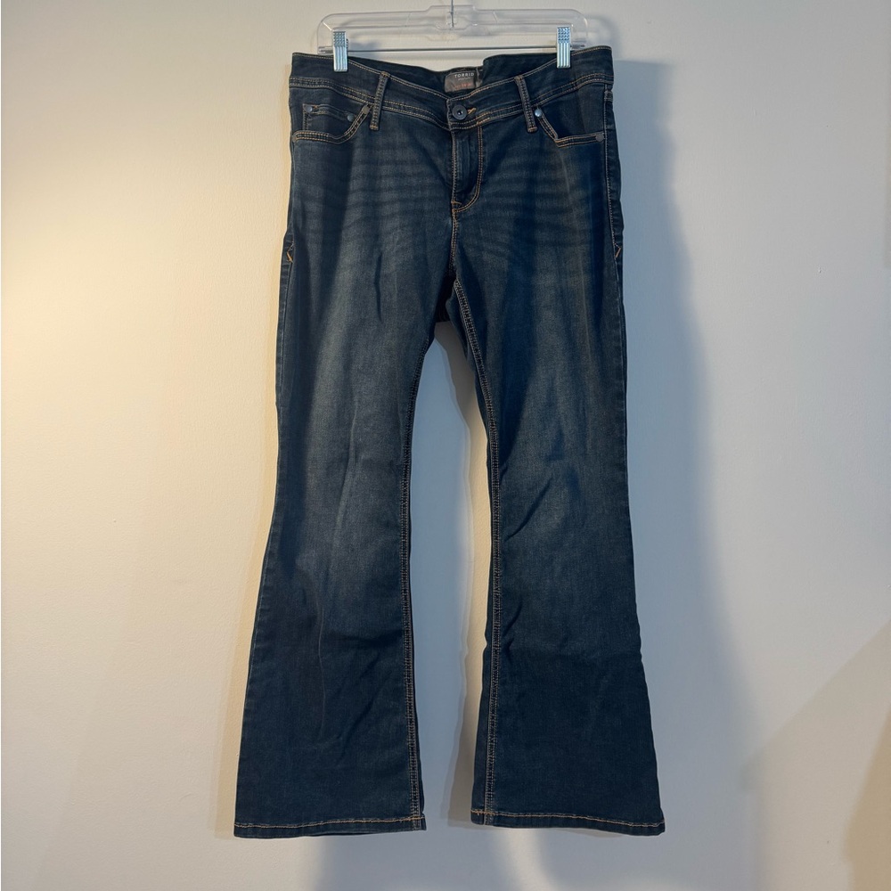 Torrid Indigo Wide Leg Jeans
